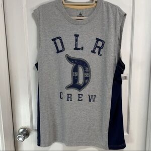 Disney parks mens NWT DLR crew tank top